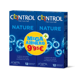 Control Nature Preservativos Mega Ahorro 2X12 Uds.