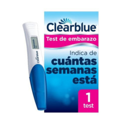 Clearblue Test De Embarazo Digital Indicador De Semanas, 1 Prueba