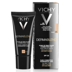 Vichy Fondo De Maquillaje Fluido Corrector 16H N 25 Nude 30 Ml.