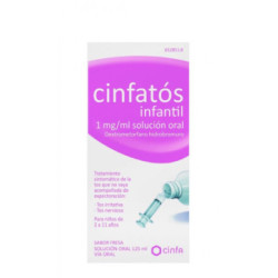 Cinfatos infantil 1 mg/ml solucion oral 1 frasco 125 ml
