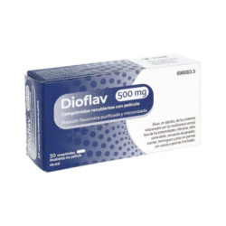 Dioflav 500 mg 30 comprimidos recubiertos